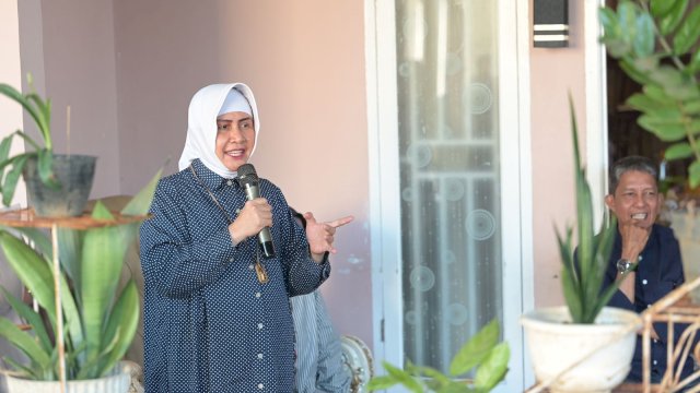 Indira Yusuf Ismail Sharing Pencegahan Stunting Kepada IRT dan Mahasiswa di Pampang