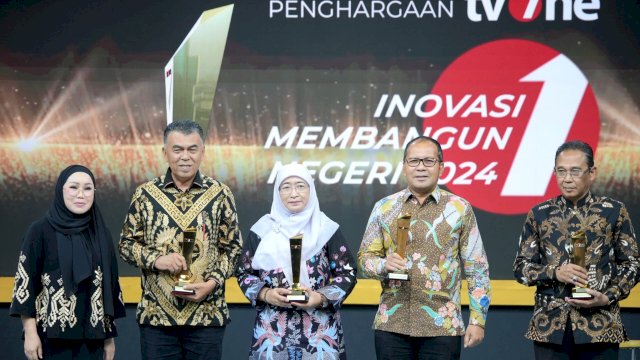 Usai Jadikan Makassar Kota Sehat ASIA Tenggara 2024, Danny Pomanto Diganjar Penghargaan Inovasi Membangun Negeri dari TVOne