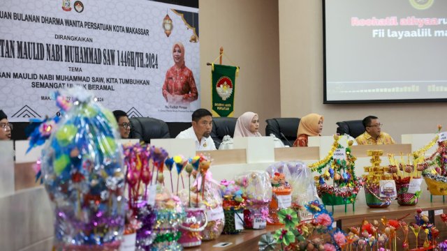 Pjs Wali Kota Makassar Pesankan Teladani 4 Sifat Rasulullah di Maulid Nabi Muhammad SAW