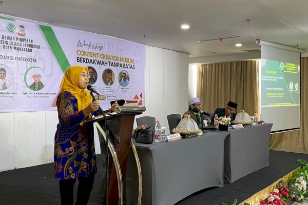 Buka Workshop Dakwah Digital, Plt Kadis Kominfo Makassar Tekankan Pentingnya Pemanfaatan Teknologi Bijak