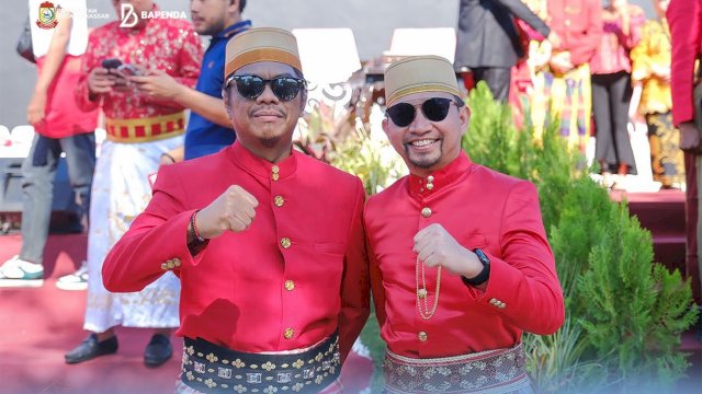 Kaban Bapenda Makassar Hadiri Uapacara Peringatan HUT ke-79 Kemerdekaan RI Tahun 2024 di Anjungan City of Makassar