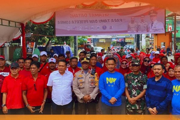 Meriahkan HUT Kemerdekaan RI Ke-79, Kecamatan Bontoala Gelar Berbagai Macam Lomba