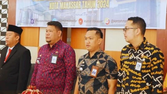 Camat Bontoala Hadiri Pengambilan Sumpah Pelantikan Panitia Ajudikasi Satuan Tugas PTSL