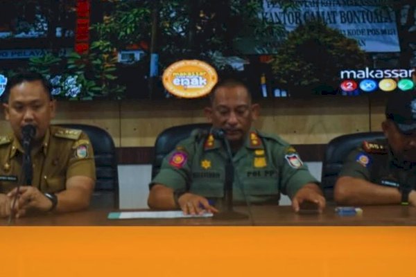 Camat Bontoala Terima Kunjungan Plt. Kasat Satpol PP Kota Makassar