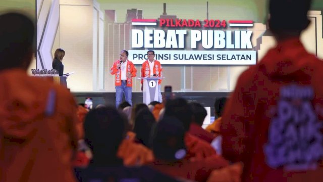 Debat Pilgub, Danny &#8211; Azhar Bakal Jadikan Budaya Unggul di Sulsel