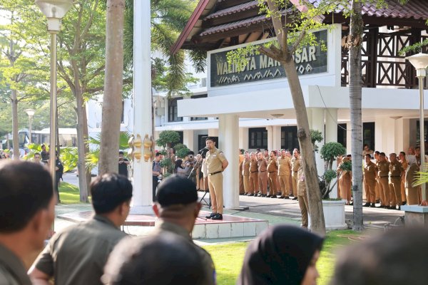 Pjs Arwin Azis Ajak ASN-non ASN Pemkot Makassar Halau Ideologi yang Bertentangan dengan Pancasila