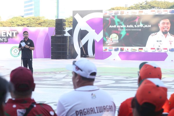 Makassar Open 2024 Internasional, Pjs Wali Kota Makassar : Inovasi Majukan Olahraga