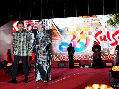 HUT 355 Sulsel, Pjs Wali Kota Makassar Meriahkan Fashion Show