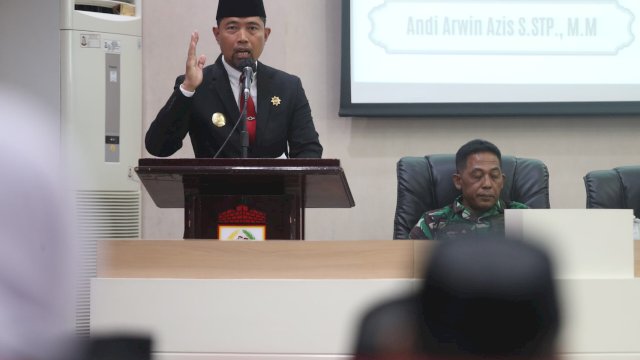 Lantik Pj Sekda Kota Makassar, Andi Arwin Azis Harapkan Tingkatkan Kinerja Perangkat Daerah