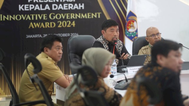 Penilaian IGA 2024, Pjs Wali Kota Makassar Perkenalkan Inovasi Dottoro’ta dan Inovasi Kelas Berbintang