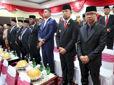 Rapat Paripurna, Pjs Wali Kota Makassar : Sinergi Pemkot dan DPRD Sulsel Dorong Pembangunan Daerah