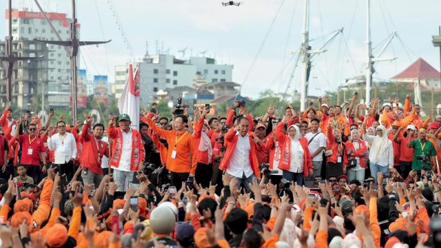 Meriahnya Kampanye INIMi DiA, Masyarakat Sulsel: Saya datang Tanpa Uang Transport