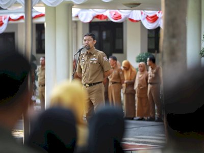Pimpin Apel, Andi Arwin Azis Sampaikan Komitmen Jaga Tanggung Jawab dan Silaturahmi