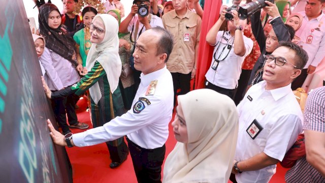 PJ Sekda Kota Makassar, Hadiri Launching Posyandu Era Baru SPM