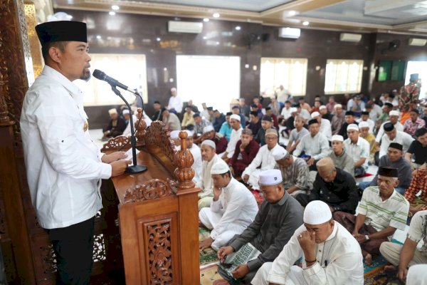 Salat Jumat, Pjs Wali Kota Makassar Pamit dan Sampaikan Pesan Persaudaraan