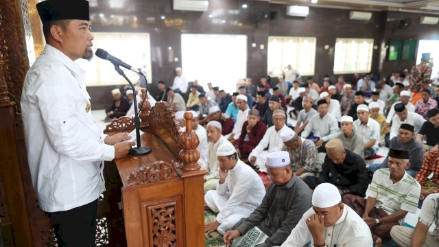 Salat Jumat, Pjs Wali Kota Makassar Pamit dan Sampaikan Pesan Persaudaraan