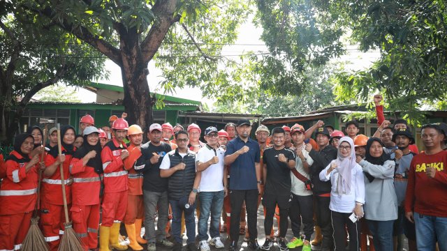 Tinjau Program Sabtu Bersih, Andi Arwin Azis Harap Program Tetap Berlanjut