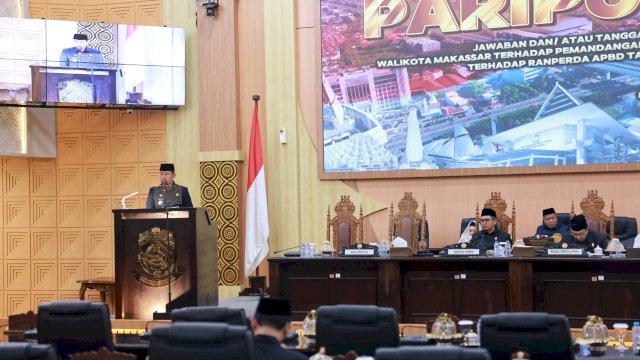 Pjs Wali Kota Arwin Azis Paparkan Jawaban atas Pemandangan Umum Fraksi Terkait Ranperda APBD 2025