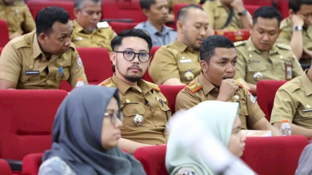 Sekcam Ujung Tanah Hadiri Rakor Kegiatan Monitoring dan Evaluasi Pelaksanaan LKPP-RI