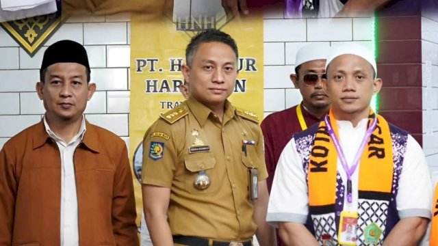 Camat Ujung Tanah Hadiri pelepasan Jemaah Calon Haji UCH) Kloter 4 Embarkasi Makassar