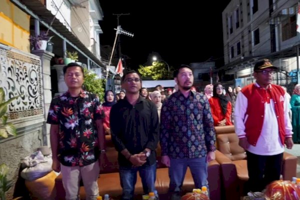 Sekcam Ujung Tanah Hadiri Pesta Rakyat Warga Jalan Kalimantan