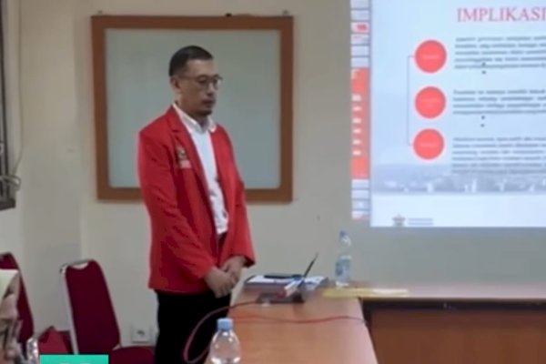 Bappeda Makassar Jalani Evaluasi Seminar Hasil Penelitian Program Doktor