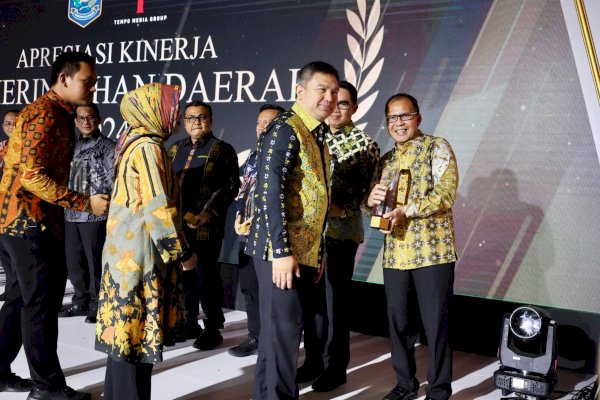 Apresiasi Pemerintahan Daerah 2024, Makassar Raih Penghargaan Kategori Kinerja Total dari Kemendagri-Tempo