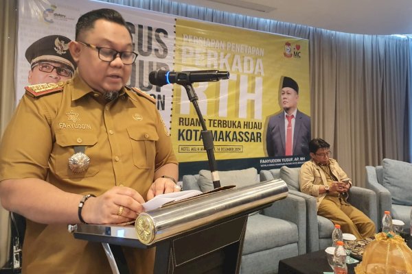 Kadistaru Fahyuddin Yusuf, Buka Pelaksanaan FGD II Persiapan Pelaksanaan Perkada RTH