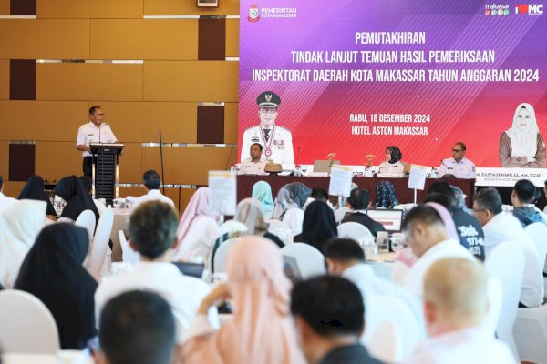 Wali Kota Danny Pomanto Tekankan Hal Ini pada Pemuktahiran Data Tindak Lanjut Temuan Hasil Pemeriksaan Inspektorat