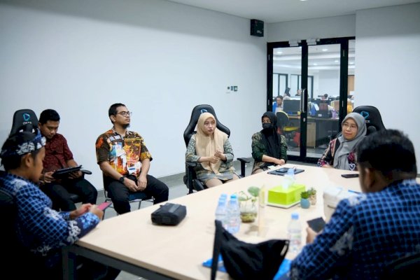 Dinas Kominfo Bontang Berguru Strategi Branding Kota ke Dinas Kominfo Makassar