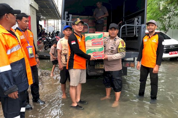 Banjir Surut, Lurah Katimbang Pastikan Warga Beraktivitas Normal Kembali