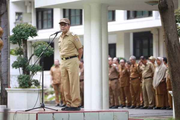 Pimpin Apel Pagi di Akhir Tahun, Danny Pomanto: Mari Songsong 2025 Demi Pemerintahan yang Lebih Baik