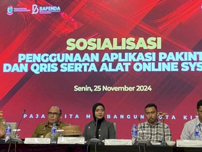 Bapenda Makassar Sosialisasi Aplikasi Pajak PAKINTA dan QRIS