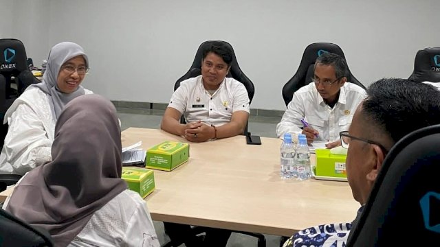 Diskominfo Makassar Terima Kunker Diskominfo-SP Provinsi Kaltara