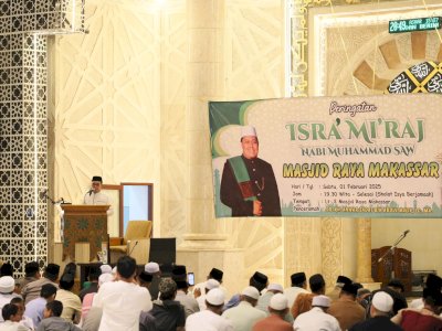 Wali Kota Makassar Hadiri Peringatan Isra Miraj Sebut Momentum Merajut Keyakinan ke Sang Pencipta