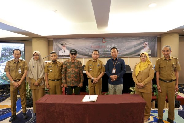 Buka Forum Perangkat Daerah Dinas Kominfo Makassar, Muh. Yasir Tekankan Pentingnya Optimalisasi Infrastruktur Digital