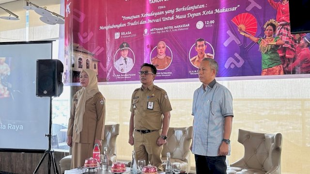 Pj Sekda Makassar Buka Forum Perangkat Daerah Dinas Kebudayaan, Bahas Pemajuan Budaya Berkelanjutan