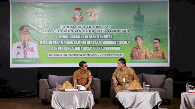 Dinas Lingkungan Hidup Makassar Gelar Forum SKPD 2025, Fokus Pengelolaan Sampah Berbasis Ekonomi Sirkular