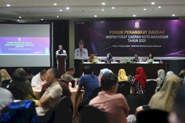 Forum Perangkat Daerah Inspektorat Makassar 2025, Tekankan Tata Kelola Pemerintahan yang Bersih dan Akuntabel