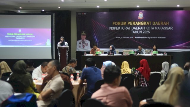 Forum Perangkat Daerah Inspektorat Makassar 2025, Tekankan Tata Kelola Pemerintahan yang Bersih dan Akuntabel