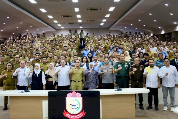 Rakor Bersama Appi-Aliyah, Danny Pomanto Harap Pertahankan Prestasi Kota Makassar