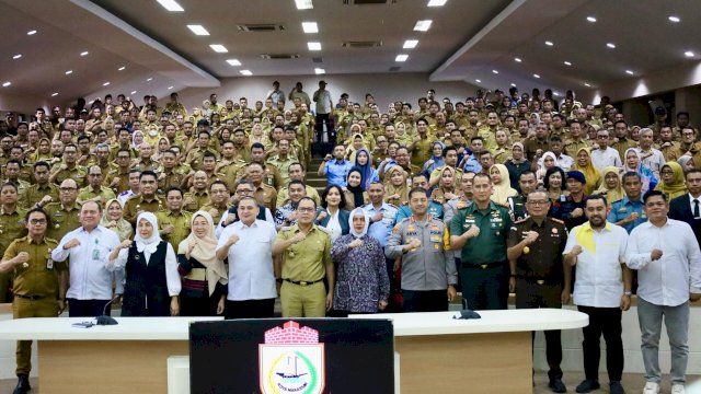 Rakor Bersama Appi-Aliyah, Danny Pomanto Harap Pertahankan Prestasi Kota Makassar