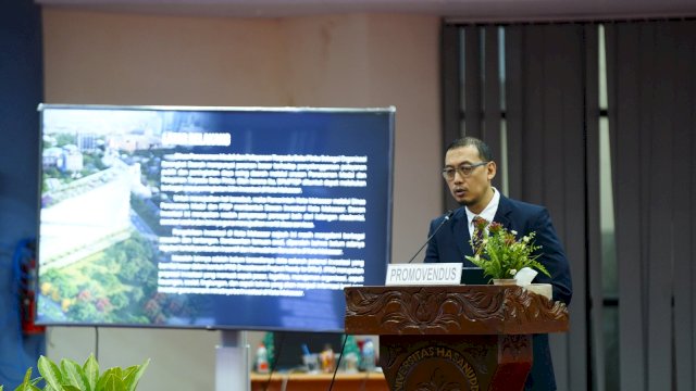 Bahas Soal Pengelolaan Investasi di Makassar, Andi Zulkifly Raih Gelar Doktor Administrasi Publik Unhas Predikat Cumlaude