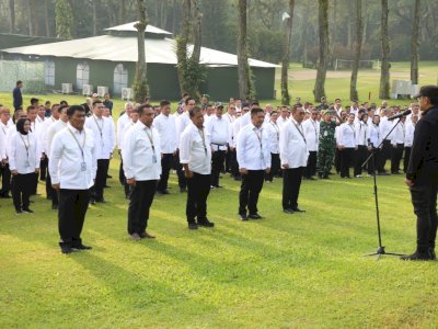 Hari ke Tiga Retreat di Magelang, Munafri Arifuddin Terima Pembekalan dari Menteri Keuangan RI