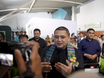 Tiba di Makassar, Munafri Arifuddin dan Aliyah Mustika Ilham Disambut Hangat OPD Pemkot Makassar Hingga Masyarakat