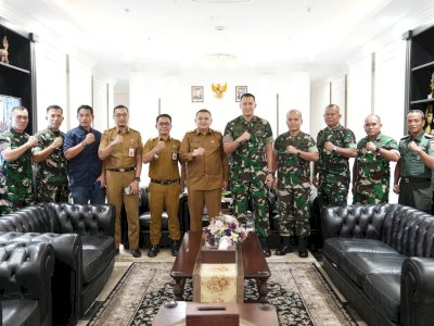 Wali Kota Makassar Bahas Kerja Sama Keamanan dengan Kodim 1408
