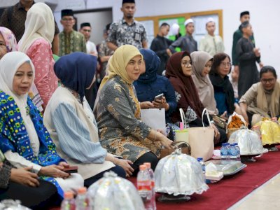 Wakil Wali Kota Makassar Aliyah Mustika Ilham Hadiri Buka Puasa Bersama di Masjid Taqwa