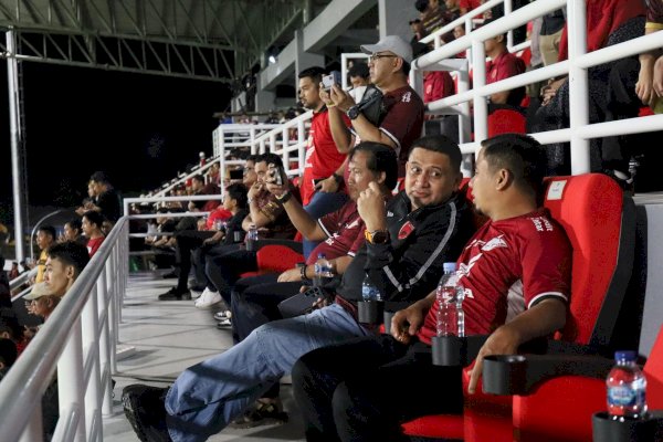 Wali Kota Makassar Saksikan Langsung Laga PSM Makassar vs Persebaya di Parepare