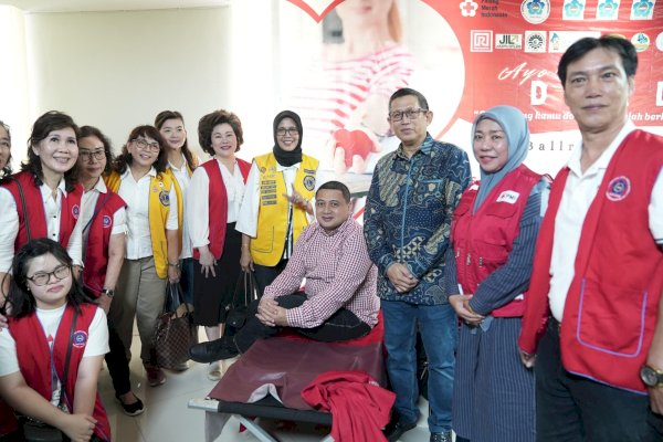 Apresiasi Donor Darah PSMTI Sulsel, Munafri Arifuddin Ajak Komunitas Aktif dalam Aksi Sosial