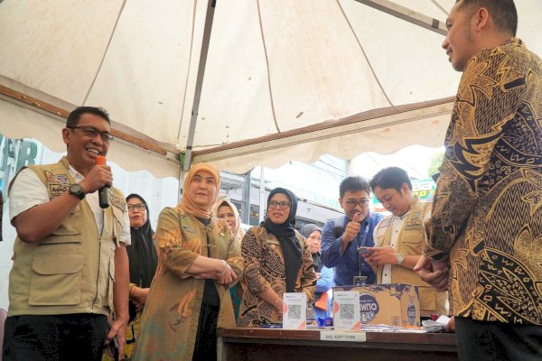 Wakil Wali Kota Makassar Tinjau Pelaksanaan Pasar Murah di Kecamatan Makassar